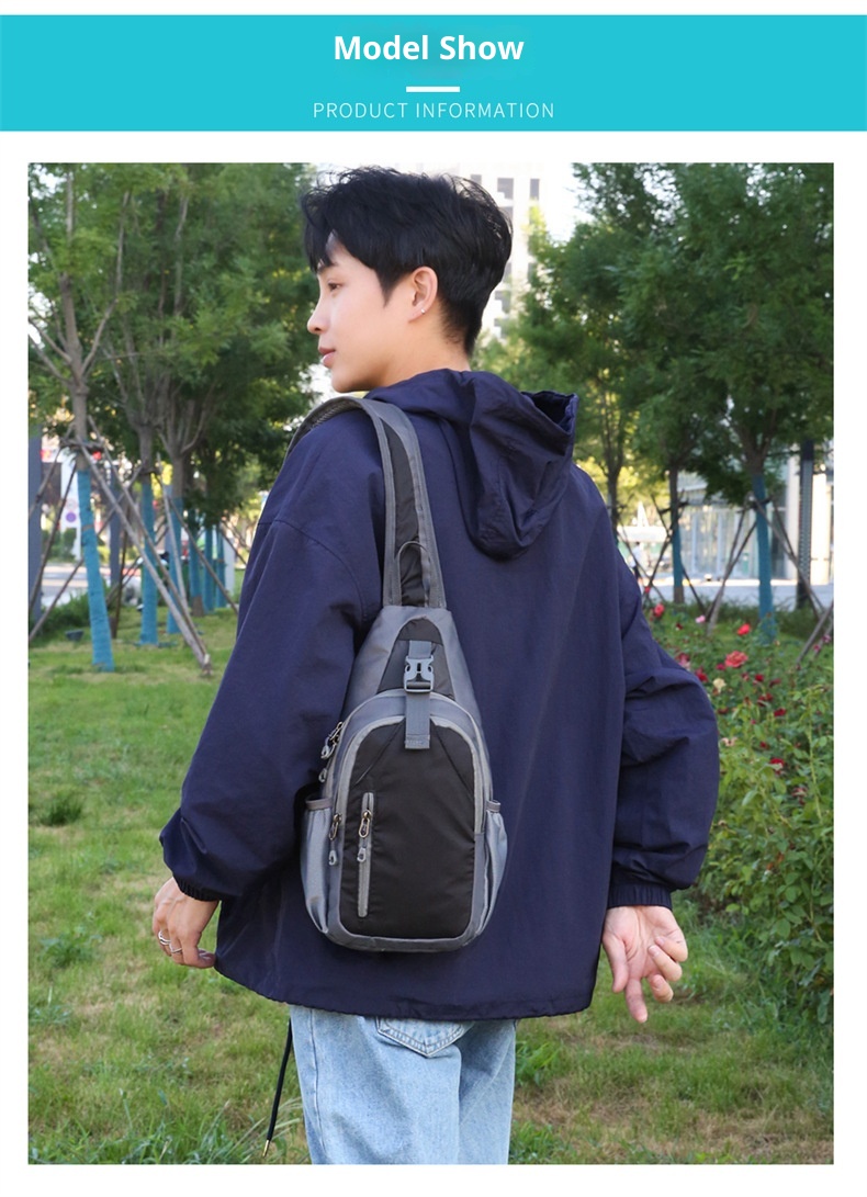 001 Cross-Border New Sports Outdoor Unisex Crossbody Canvas Casual Single Shoulder Chest Phone Bag_voghion.com