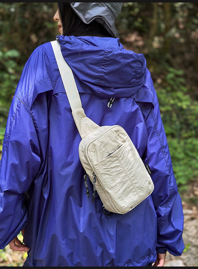 001 Einseitige Brusttasche für Herren, koreanische Version, lässiger Handy- und Münzbeutel im Instagram-Stil, geeignet für Radfahren, Wandern und andere Sportarten, kleine Herrengröße_voghion.com