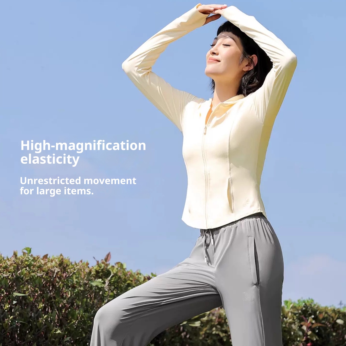 ActiveGo 2025 Estate Nuovo Originale Filato Abbigliamento Banana Intimo Stesso Stile Protezione Solare Maglietta All'aperto Fresco Traspirante Sensazione di Ghiaccio_voghion.com