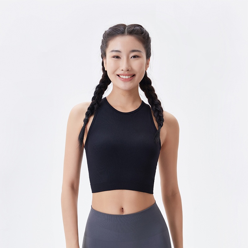 ActiveGo ActiveGo Fashion Outdoor Yoga Vest Style New Top Underwear Comfortable Sports Fitness Bra Beautiful Back Women_voghion.com