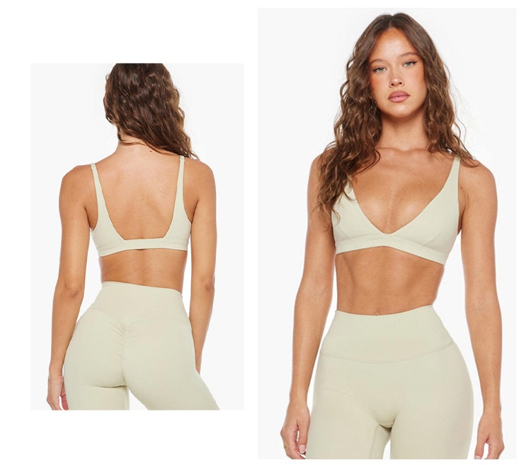 ActiveGo Cross-Border European And American Style Barely There Yoga Women, Shockproof, Gathered, Wearable Outside, Outdoor_voghion.com