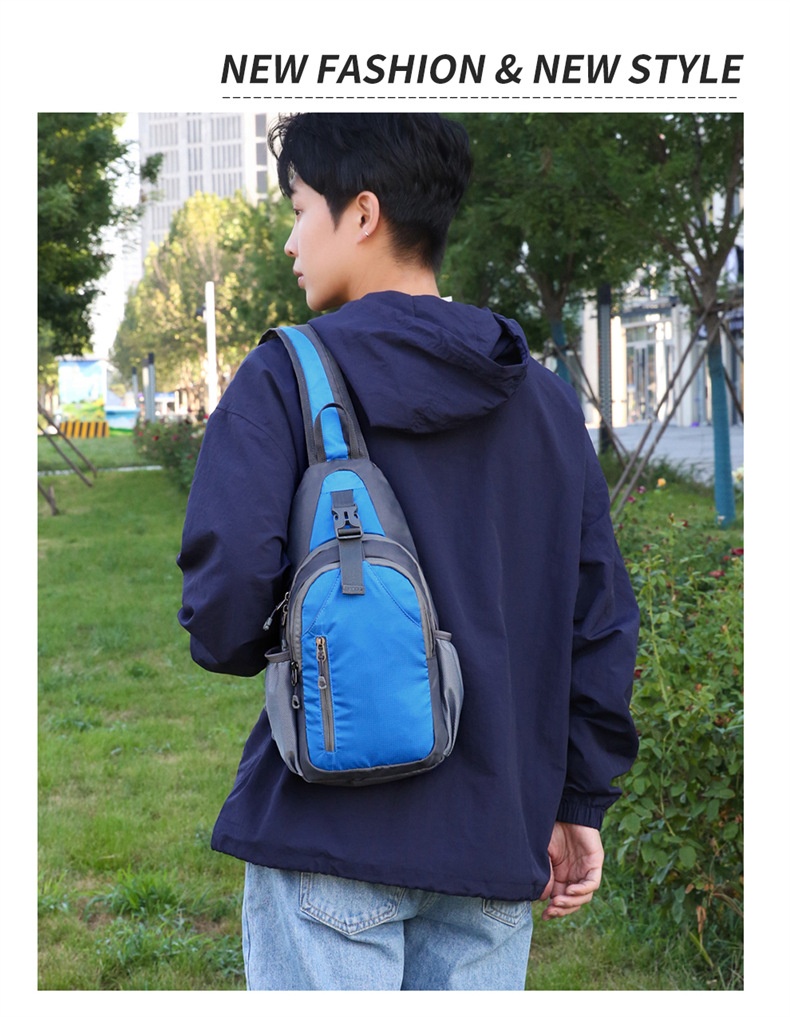 001 Cross-Border New Sports Outdoor Unisex Crossbody Canvas Casual Single Shoulder Chest Phone Bag_voghion.com