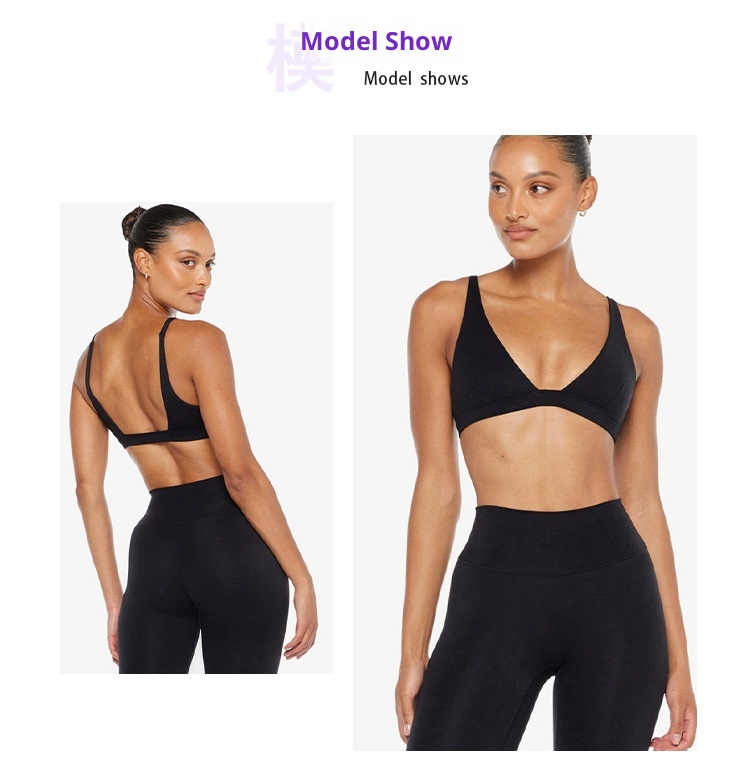 ActiveGo Cross-Border European And American Style Barely There Yoga Women, Shockproof, Gathered, Wearable Outside, Outdoor_voghion.com