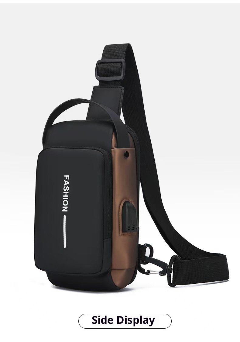 Mochila bandolera de alta calidad para hombre, estilo casual, para viajes de negocios, venta al por mayor._voghion.com