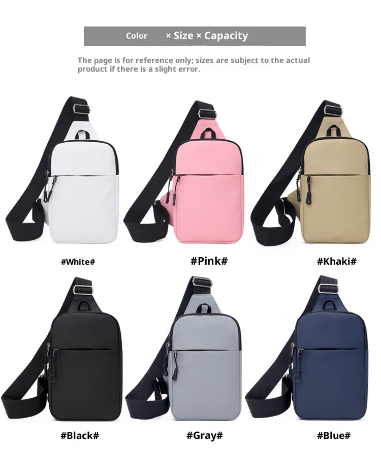 001 Men And Women Chest Custom Japanese Style Trendy Brand Simple Lightweight Ins Single Shoulder Multifunctional Casual_voghion.com