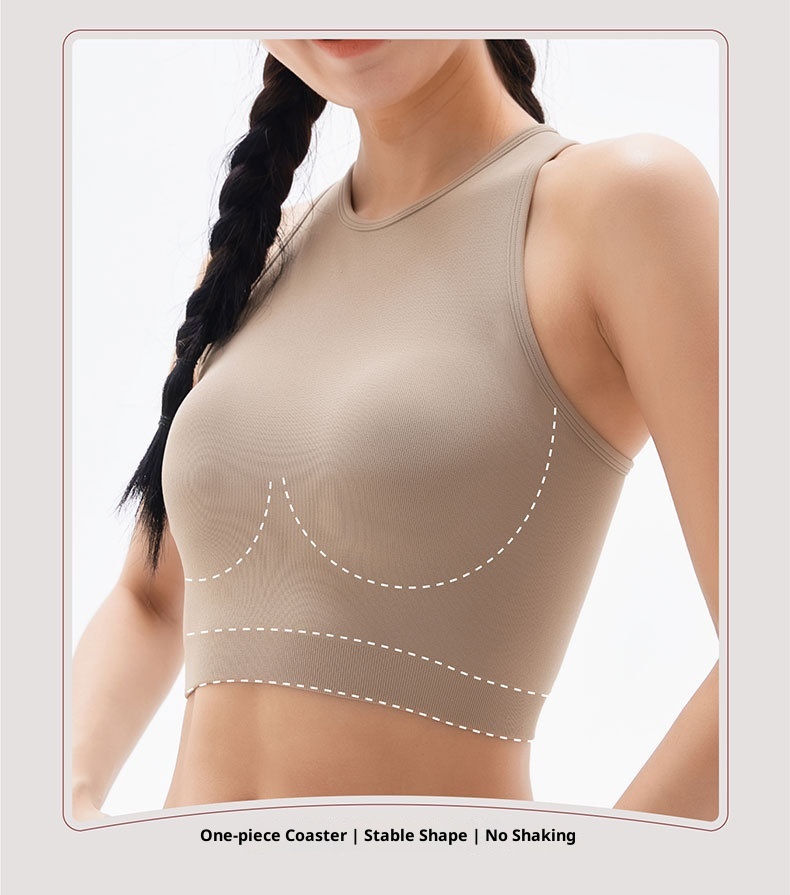 ActiveGo ActiveGo Fashion Outdoor Yoga Vest Style New Top Underwear Comfortable Sports Fitness Bra Beautiful Back Women_voghion.com