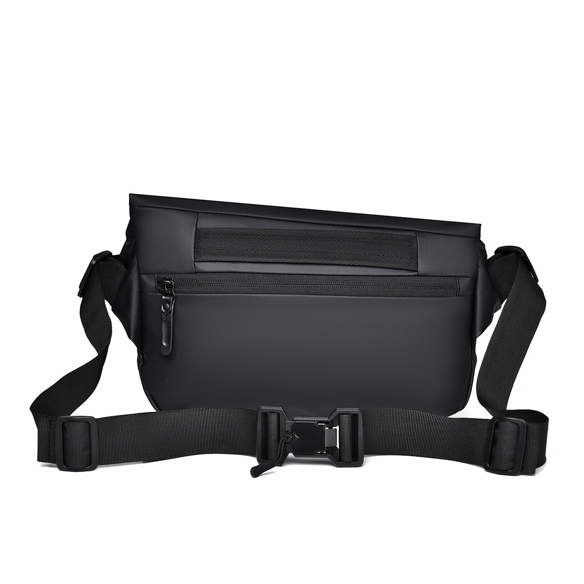 001 Waterproof Trendy Multi-layer Men's Motorcycle Crossbody Hot-selling Chest Multi-functional Magnetic Buckle_voghion.com