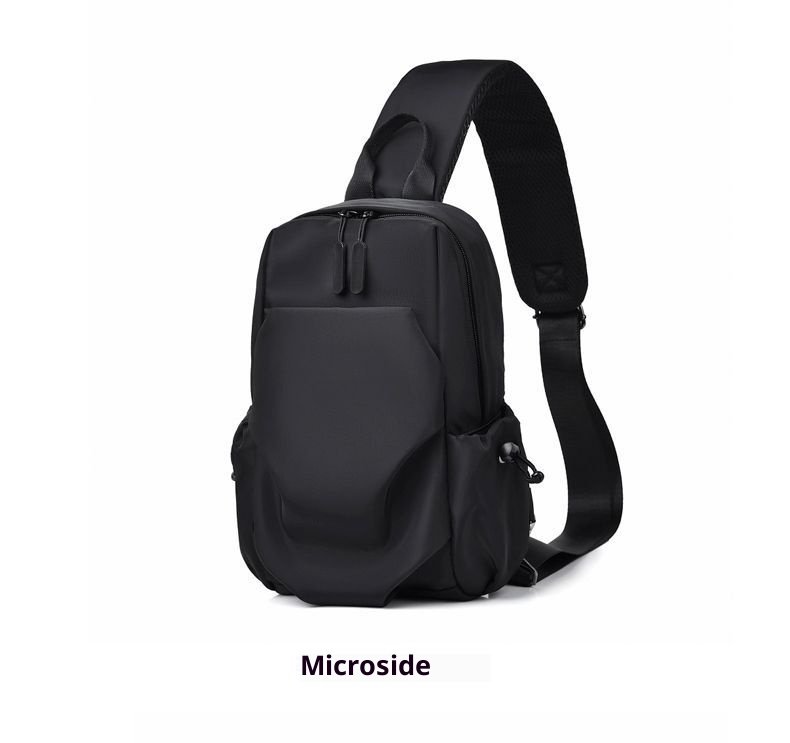 001 2025 Neu für Herren: Trendiger, lässiger, wasserdichter kleiner Brustrucksack mit großem Fassungsvermögen_voghion.com