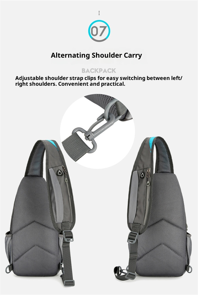 001 Cross-Border New Sports Outdoor Unisex Crossbody Canvas Casual Single Shoulder Chest Phone Bag_voghion.com