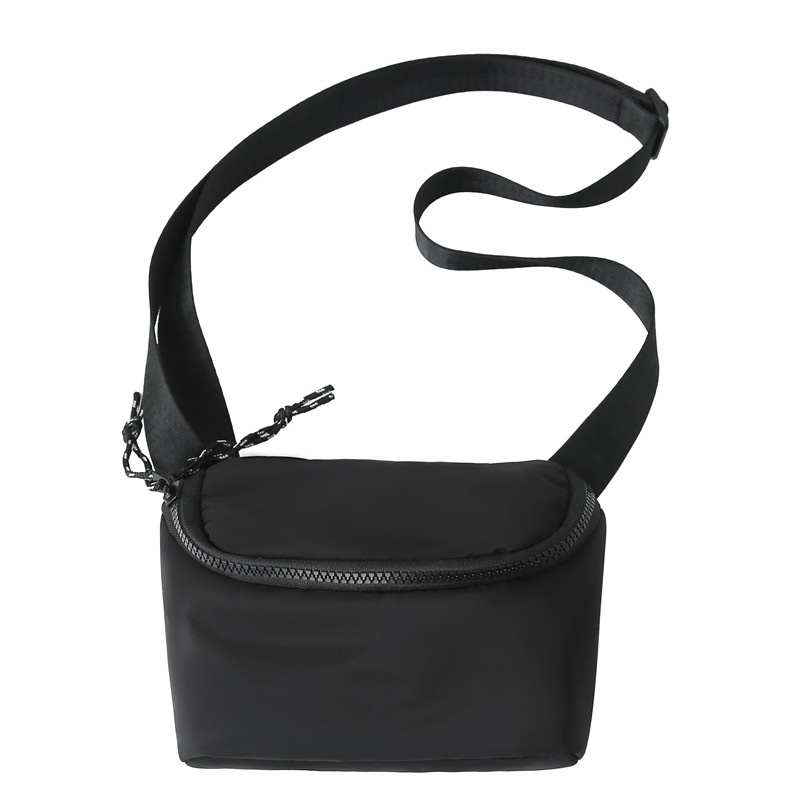001 2024 Nuevo bolso bandolera pequeño y sencillo, estilo deportivo, informal y moderno de estilo coreano._voghion.com