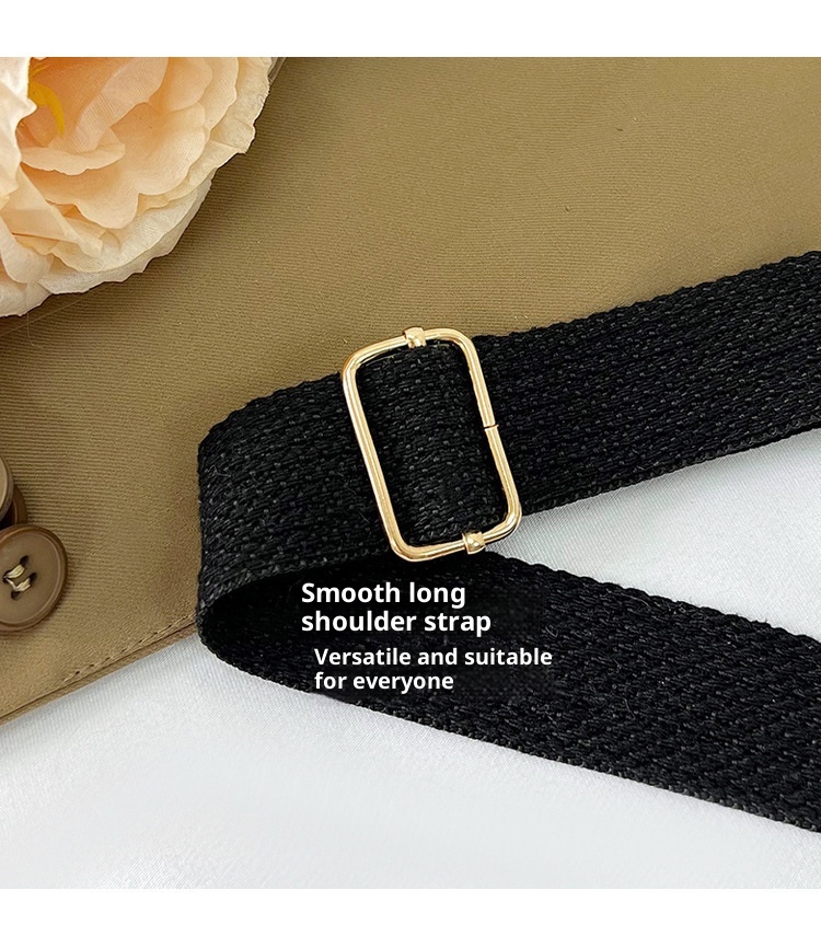 001 2024 New Retro PU Woven Waist Trendy Versatile Single Shoulder Crossbody Women's Chest Bag_voghion.com