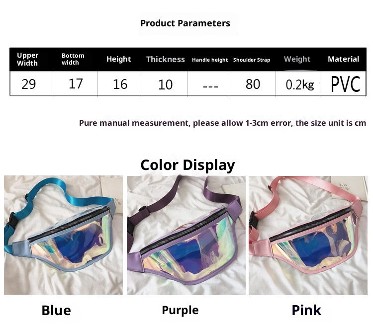 001 Neue große, geräumige Umhängetasche aus schillerndem TPU mit lasertransparentem Design, ideal für Damen, aus PVC und trendig_voghion.com