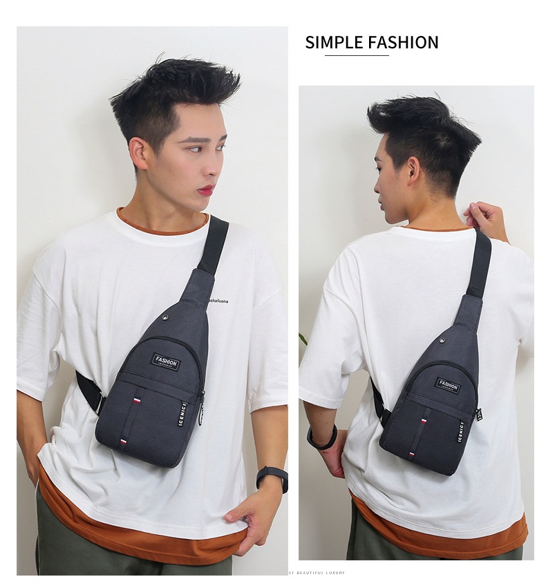 001 Hersteller Bedruckte Canvas-Schultertasche für Herren im koreanischen Stil, trendige Umhängetasche, lässiger kleiner Rucksack_voghion.com