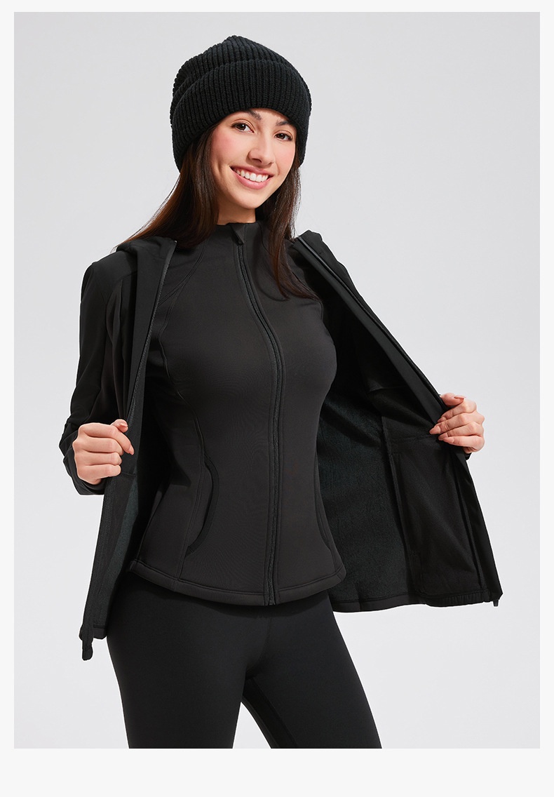 ActiveGo Herbst/Winter Neue Sport Damen Gänsedaunenjacke Warme Drei-in-Eins Softshell Slim Fit Outdoor Daunenjacke_voghion.com