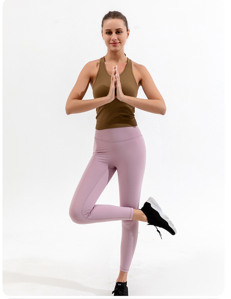 ActiveGo Double Layer Moisture-Wicking Sports Bra With Chest Pads Outdoor Casual Training LULU High Elastic Yoga Top_voghion.com