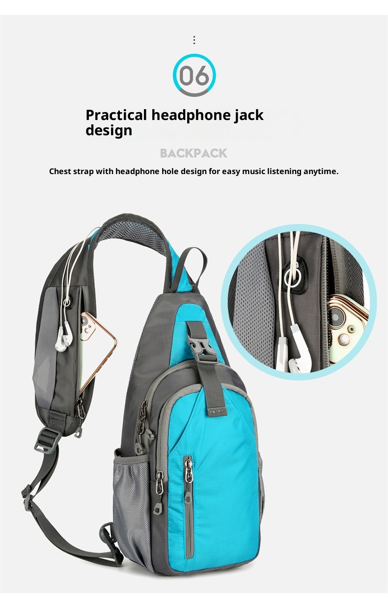 001 Cross-Border New Sports Outdoor Unisex Crossbody Canvas Casual Single Shoulder Chest Phone Bag_voghion.com