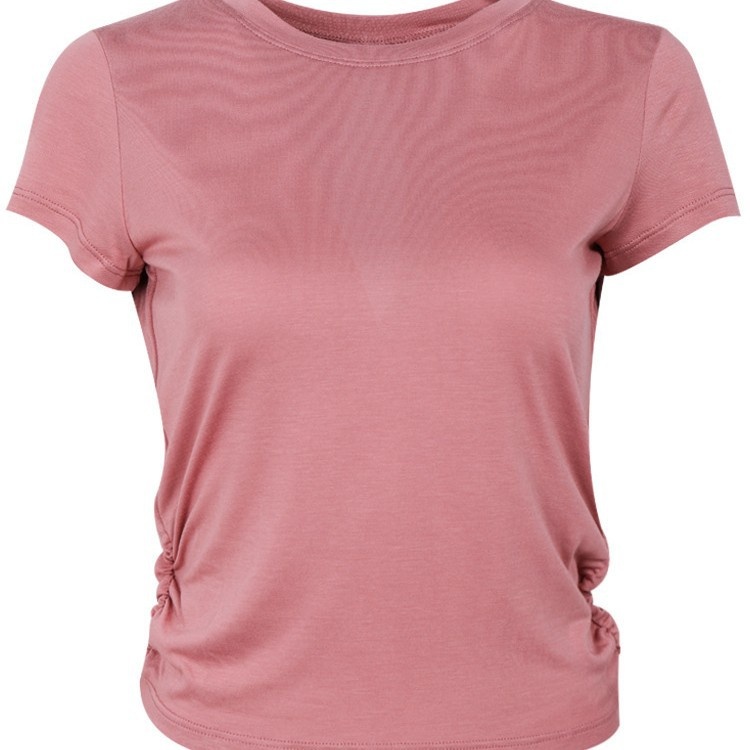 ActiveGo Sring Cover-U Short Sleeve Quick-Dry Shirt Wear T-Shirt For Women Euroean And American Fitness Yoga Outdoor Sorts_voghion.com