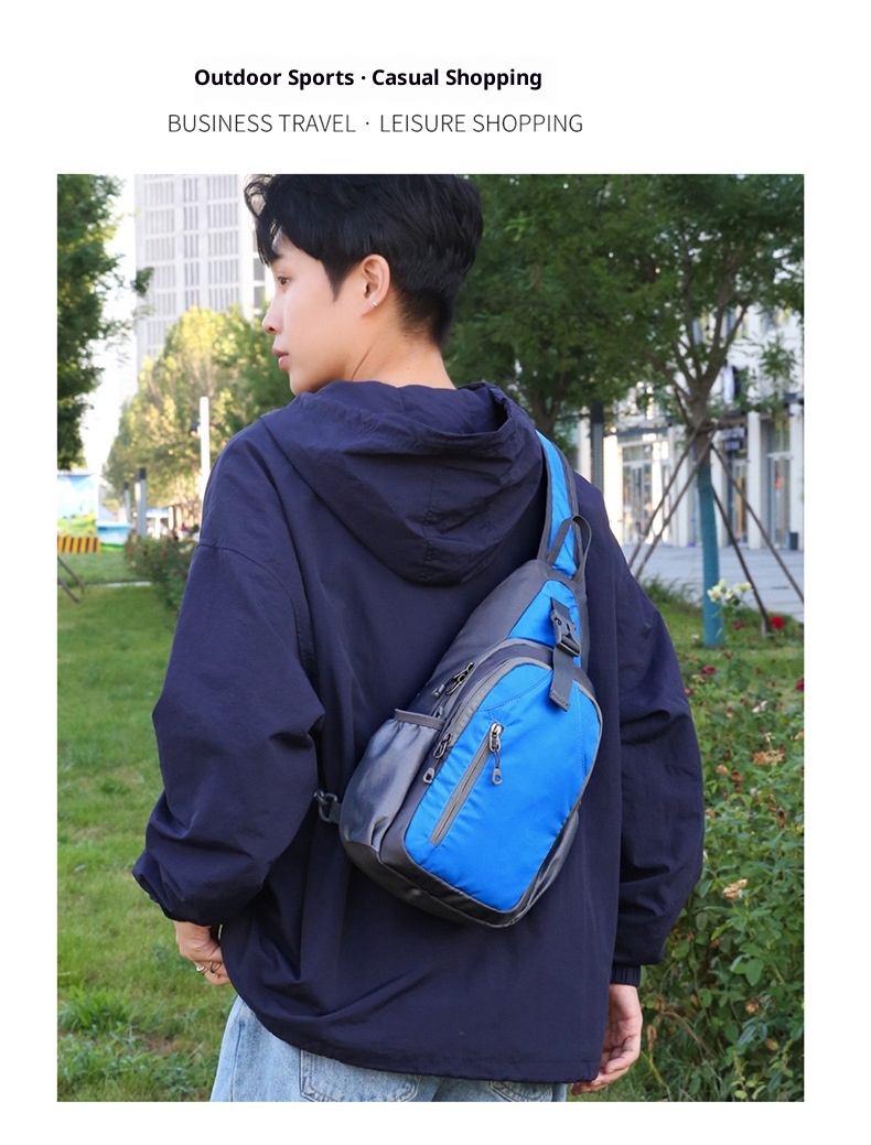001 Cross-Border New Sports Outdoor Unisex Crossbody Canvas Casual Single Shoulder Chest Phone Bag_voghion.com
