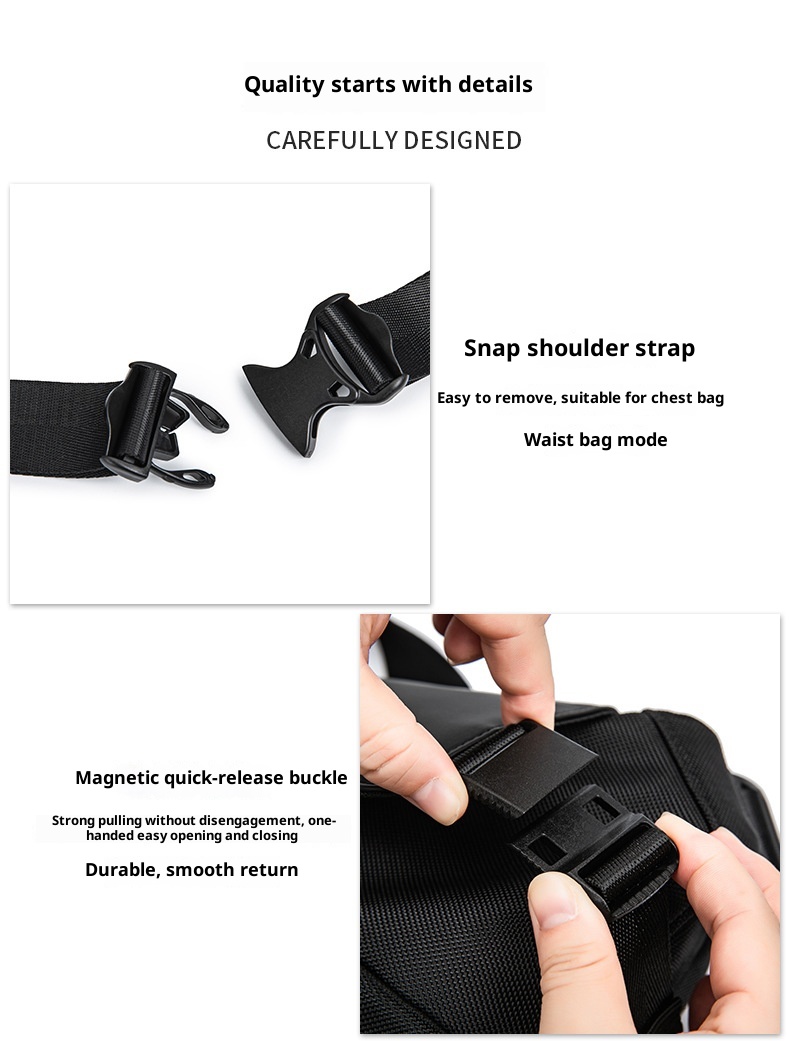 001 High-end Chest For Men, Functional Sports Riding Single Shoulder Bag, Commuting Multi-functional Men's Crossbody Bag_voghion.com