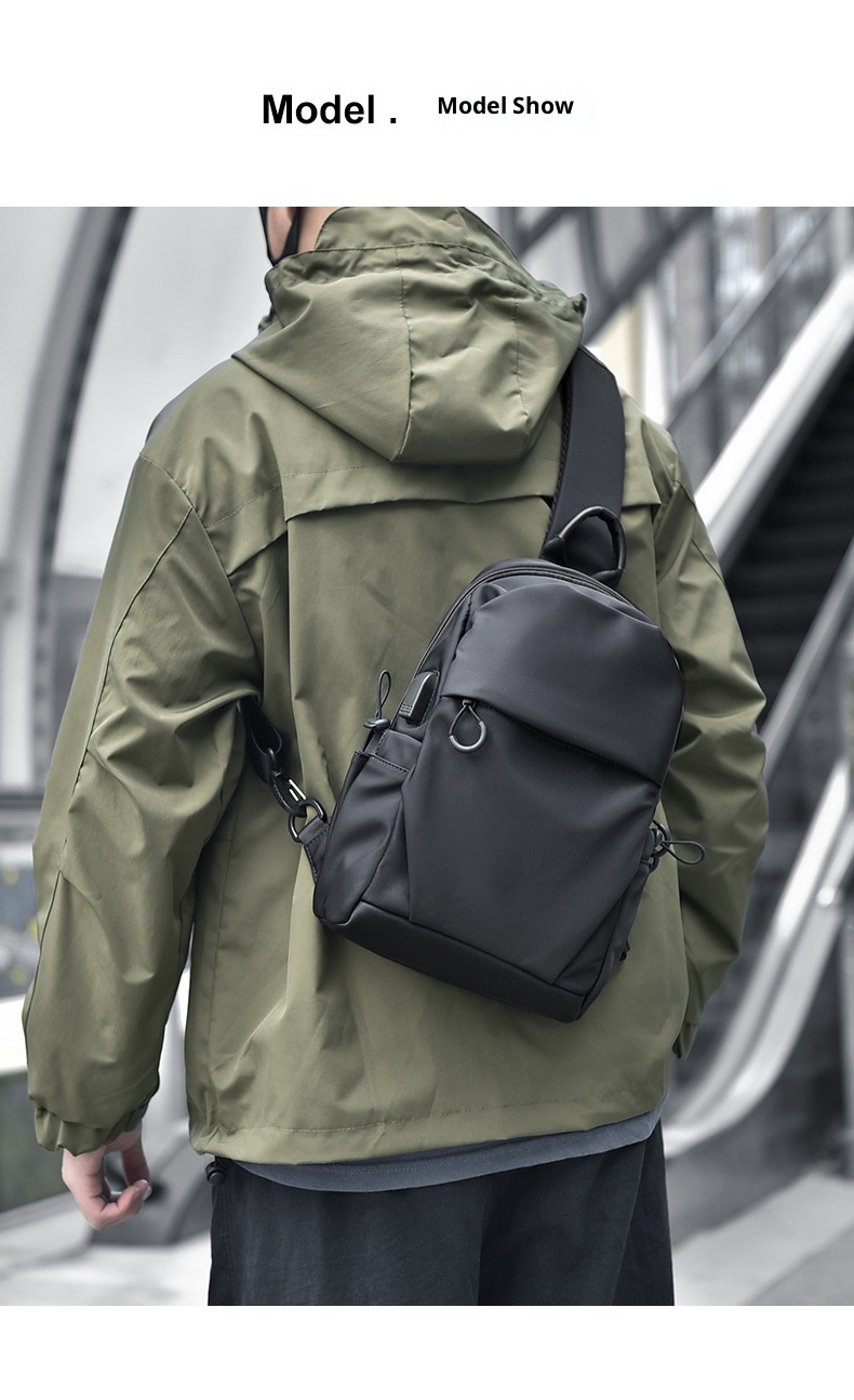 001 2025 Herbst Neue Herren Brustmarke Kleine Trendige Messenger Einfache Umhängetasche Umhängetasche_voghion.com