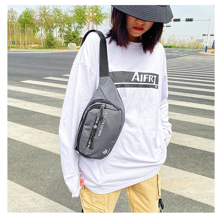 001 Casual Trendy Waist For Men New Multi-purpose Cashier Phone Crossbody Outdoor Lightweight Travel Chest Bag Wholesale_voghion.com
