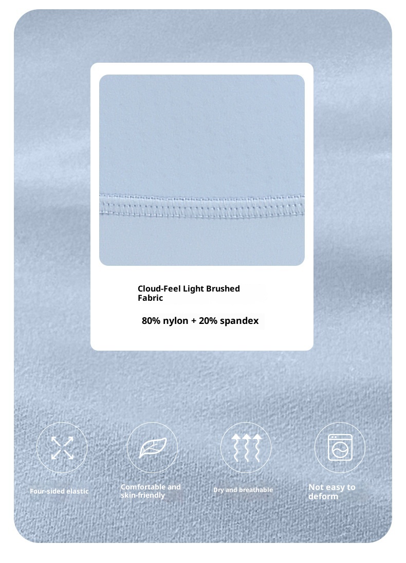 Short de yoga ActiveGo Seamless Jelly Glue, short de Pilates taille haute gainant effet ventre plat, pantalon de sport outdoor pour femme_voghion.com