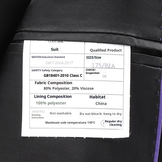 1 abito da uomo nero da lavoro, abbigliamento formale professionale di alta qualità, giacca da lavoro blu navy_voghion.com