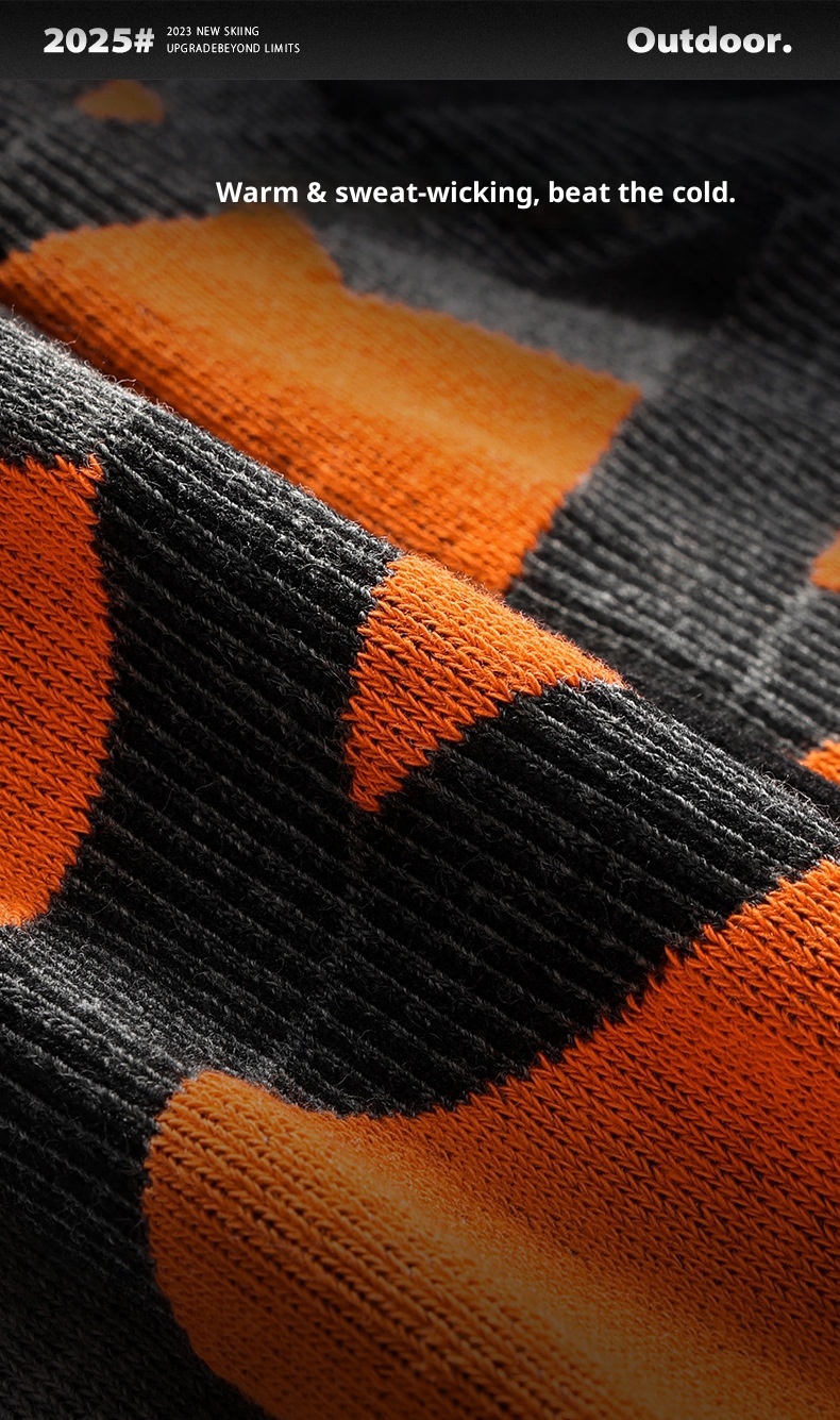 ActiveGo ActiveGo For Men Women, Outdoor Sports Thickened Warm Sweat-Absorbing High Long Tube S, Professional Snowboard And Snow Ski_voghion.com