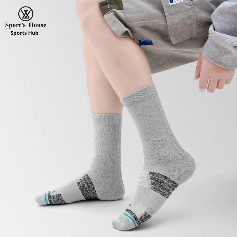 ActiveGo ActiveGo Sport's House Men's Mid-Calf COOLMAX Quick-Dry Breathable Fabric Hiking Climbing Sports Socks_voghion.com