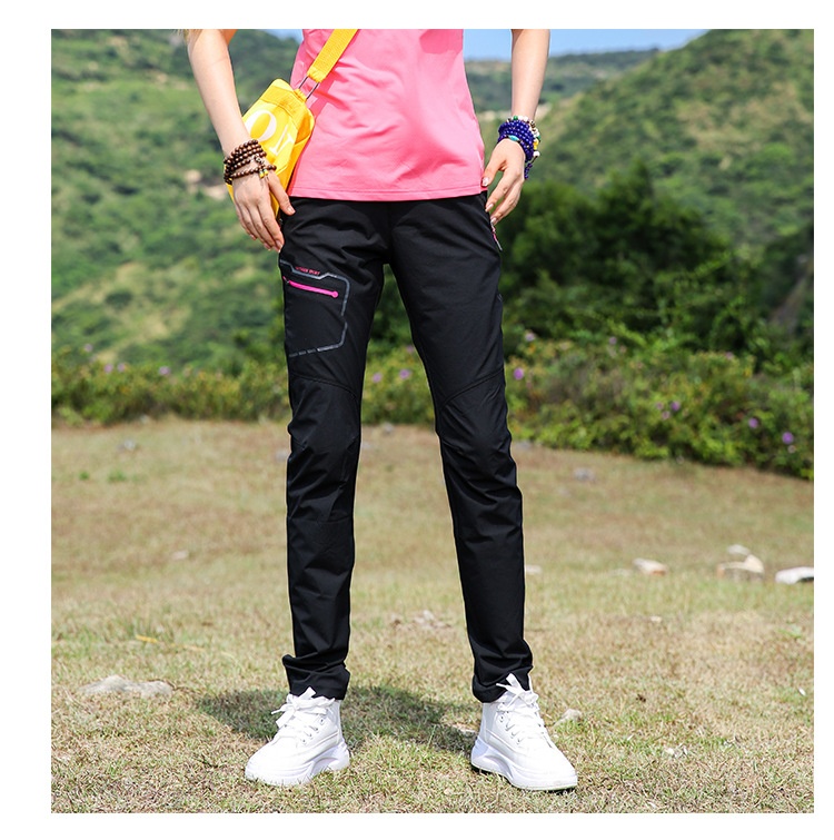 Pantalon de sport outdoor 001 à séchage rapide, respirant, coupe ajustée, effet amincissant, idéal pour la randonnée, l'alpinisme et les activités tactiques._voghion.com