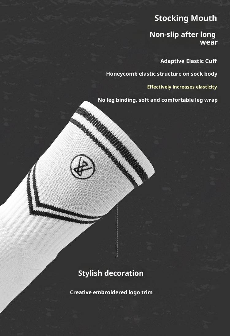 ActiveGo ActiveGo Sport's House Men's Mid-Calf Spring Summer Hiking Professional Breathable Towel Bottom Sports Socks_voghion.com