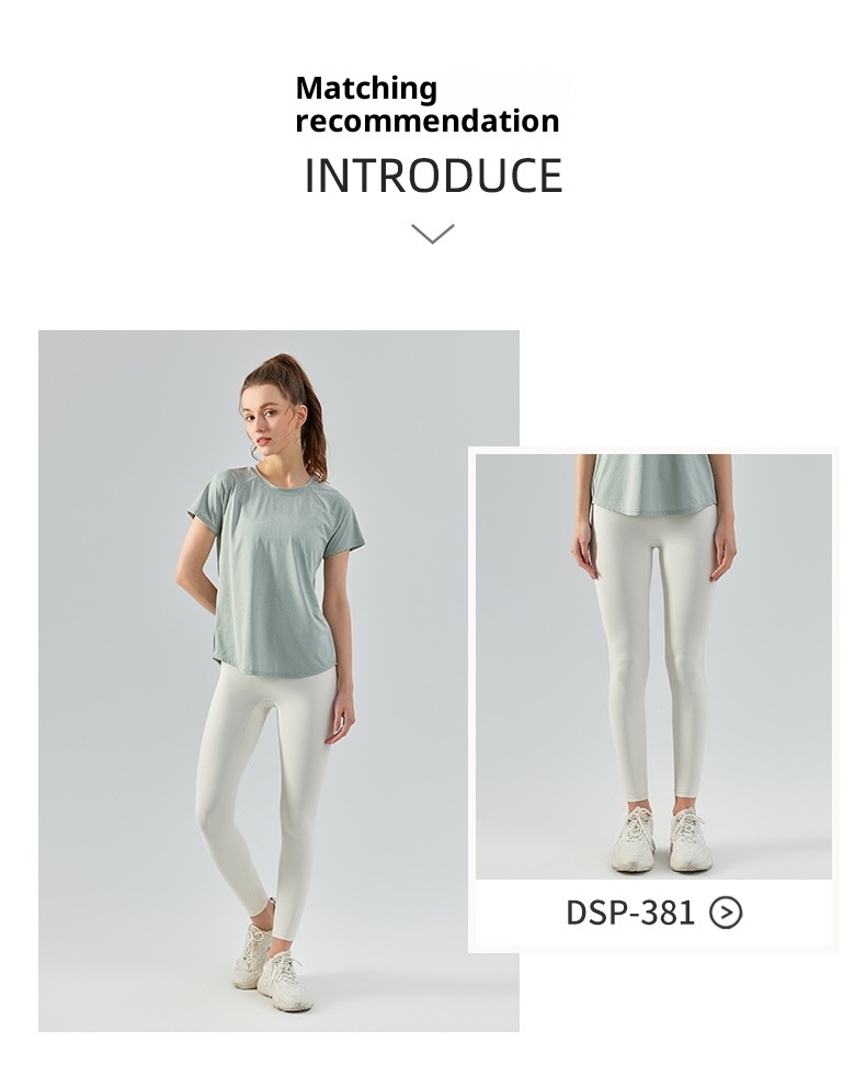 ActiveGo Printemps Été Extérieur Jacquard Fendu Couvre-T-shirt Ajouré Léger, Ample et Respirant pour le sport et le yoga (style européen)_voghion.com