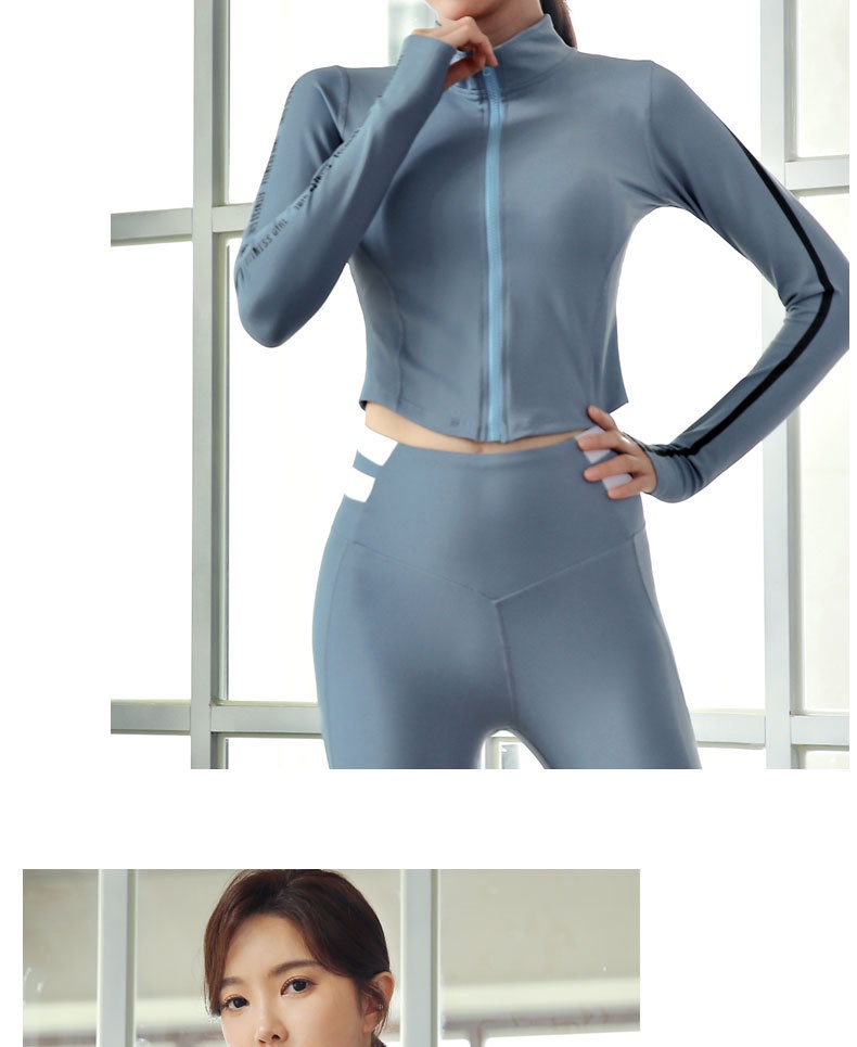 Giacca sportiva ActiveGo autunno inverno in saldo per donna, abbigliamento casual elasticizzato per il fitness, corsa, allenamento e yoga_voghion.com