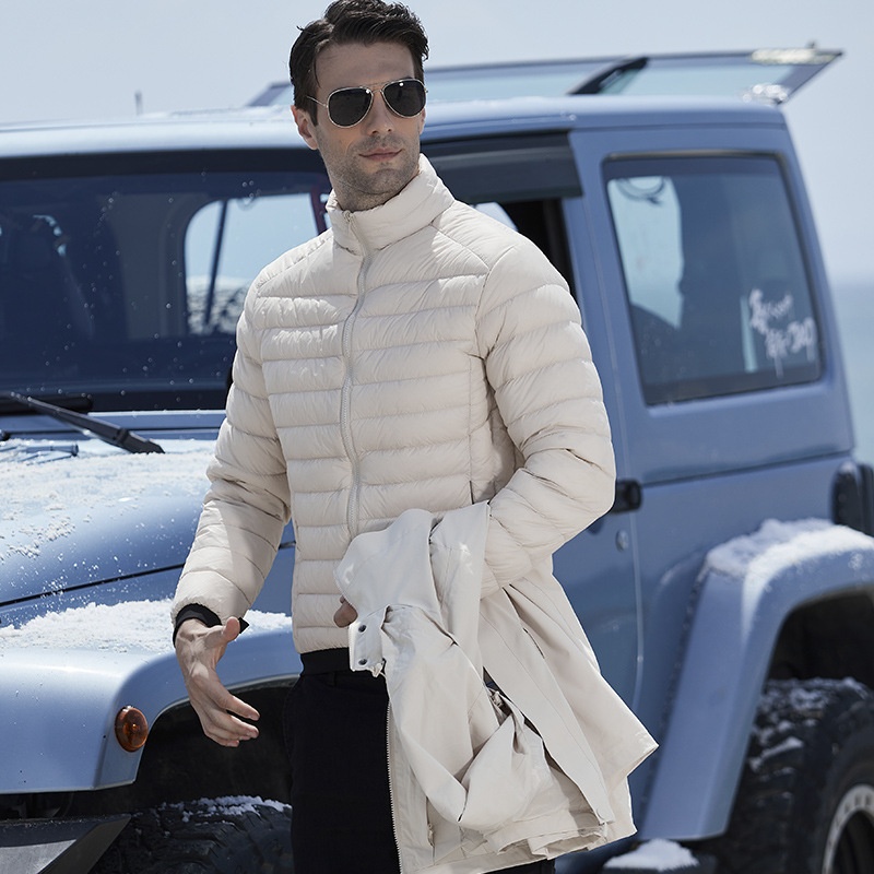 ActiveGo New Outdoor Down Tre in Uno 0,05 kg Set di Pezzi Giacca Invernale Uomo e Donna Tuta da Alpinismo Cappotto Staccabile_voghion.com