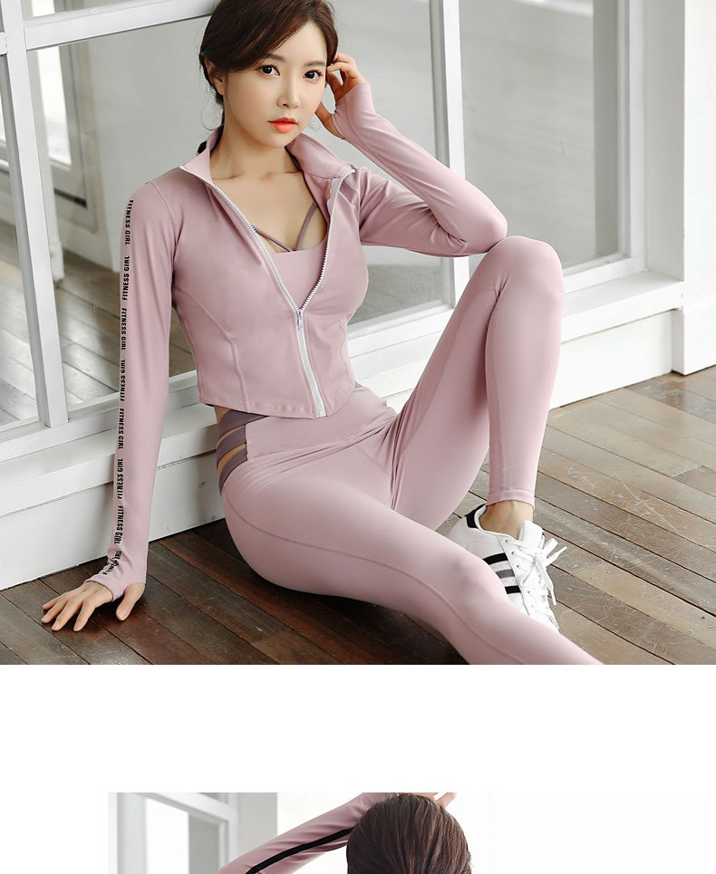 Giacca sportiva ActiveGo autunno inverno in saldo per donna, abbigliamento casual elasticizzato per il fitness, corsa, allenamento e yoga_voghion.com