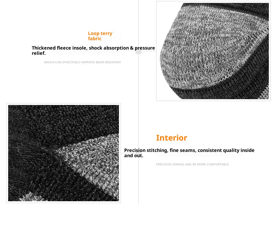 ActiveGo ActiveGo YUEDGE Pantaloni sportivi in spugna di cotone pettinato, da escursionismo, alpinismo, a metà polpaccio, spessi, da basket, di alta qualità, transfrontalieri, di alta qualità_voghion.com