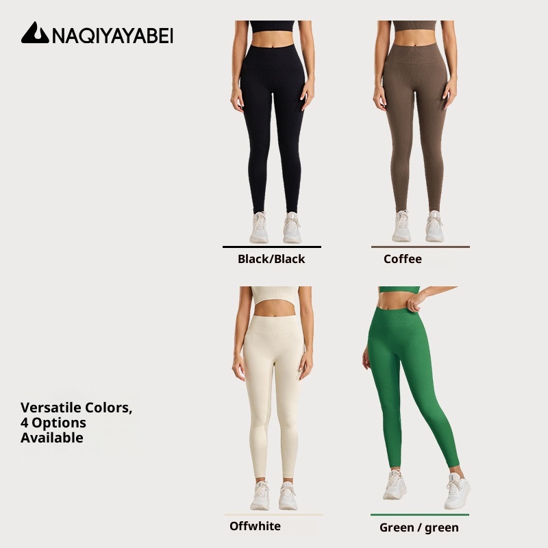 ActiveGo Professional Sports Outdoor Fitness Running Pantaloni a nove punti Leggings ad asciugatura rapida Pantaloni attillati Abbigliamento da yoga per donna Lu_voghion.com