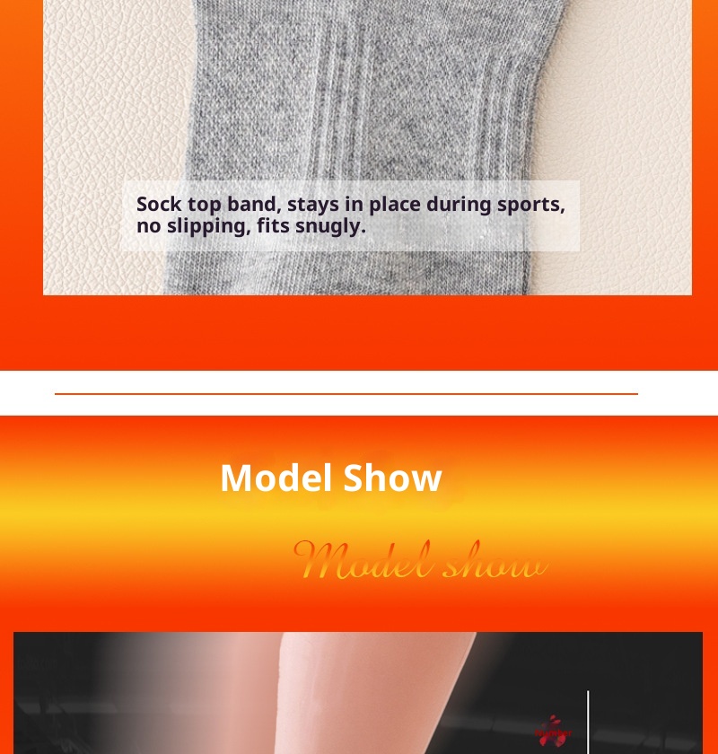 Chaussettes de sport ActiveGo pour homme, mi-mollet, en coton, printemps-automne, nouveauté décontractée, ceinture anti-odeurs, basketball, course à pied, randonnée_voghion.com