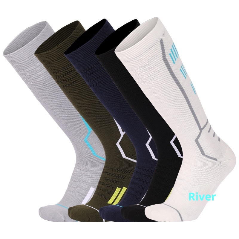ActiveGo ActiveGo Professionelle Wandersocken für Erwachsene, Kinder, dicke Frottee-Socken, lange Schläuche, warm, für Herren und Damen, ideal für Herbst und Winter, geeignet._voghion.com