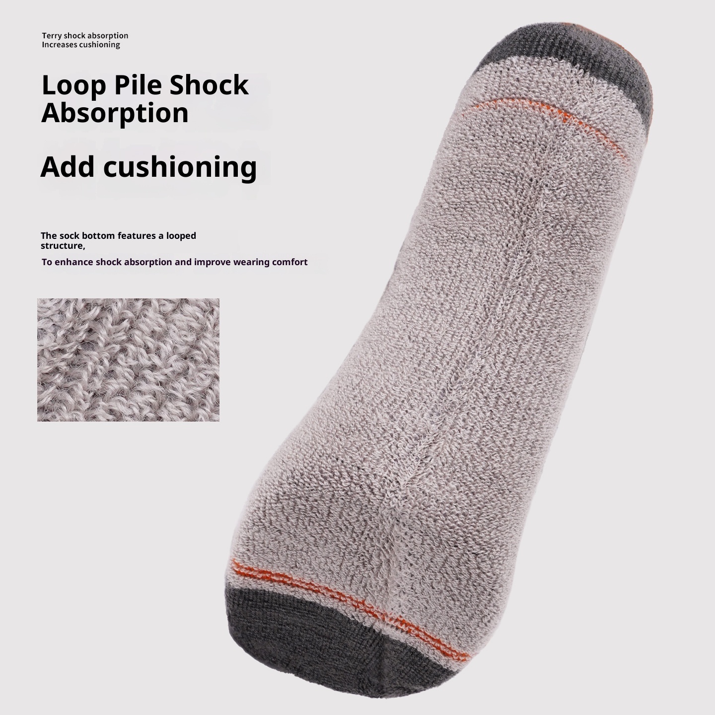 ActiveGo ActiveGo Autumn Warm Ski Non-Slip Merino Wool Outdoor Professional Sports Hiking Thickened Mountaineering Socks_voghion.com