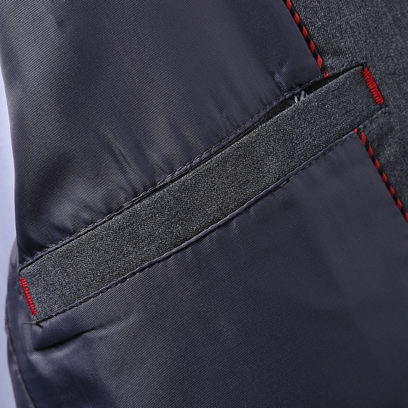 Erkekler İçin 1 Takım Elbise Ceket, Sonbahar ve Kış Yeni Stili, Erkek İş Gündelik Yün Takım Elbise, Düz Renk Kore Versiyonu Yün_voghion.com