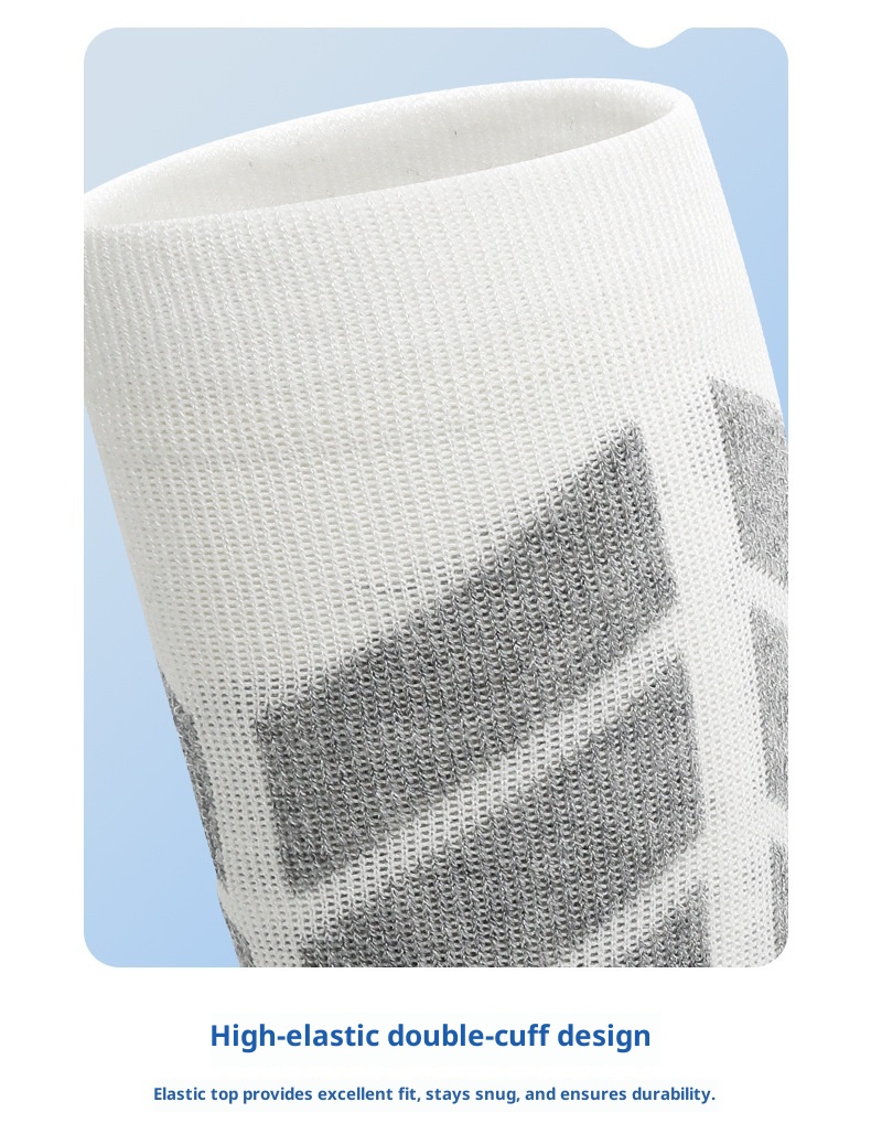 Calzini da trekking ActiveGo Professional Long Tube da sci e sport all'aria aperta, in lana merino, con fondo in spugna ispessito e assorbimento del sudore_voghion.com