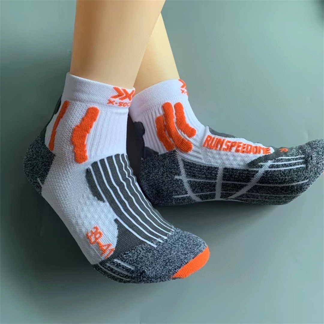 ActiveGo ActiveGo X Style Swiss Outdoor Men And Women Couple Hiking Trail Marathon Quick-Dry Running Sports Socks Mid-Calf Wholesale_voghion.com