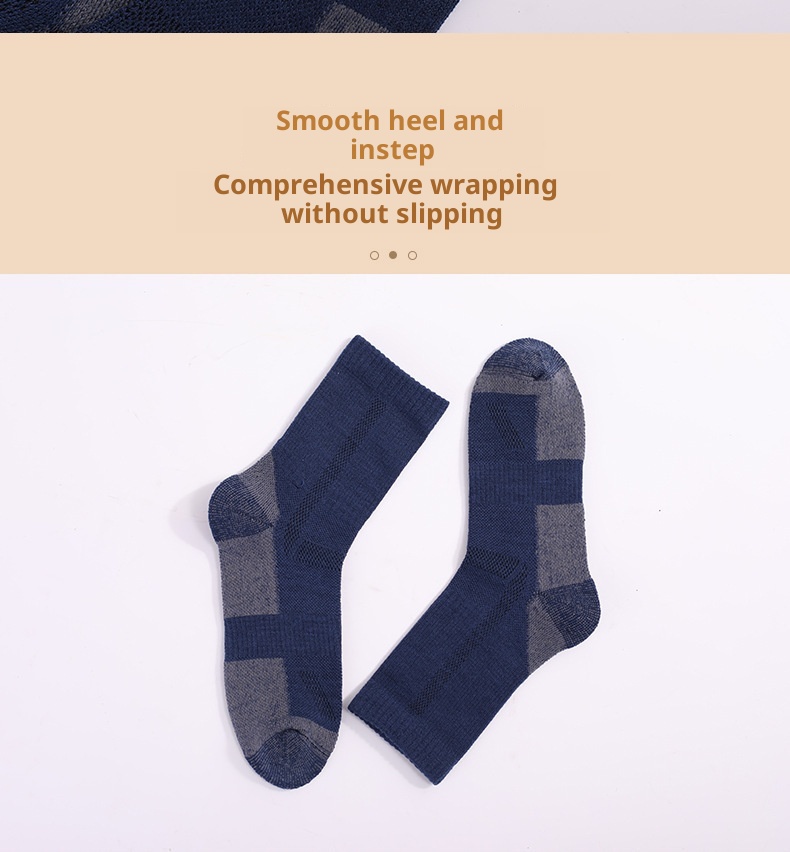 ActiveGo ActiveGo Calzini da uomo in lana merino, spessi, caldi, per escursionismo, sci, sport, alpinismo, neve_voghion.com