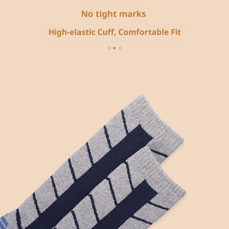 ActiveGo ActiveGo Long Snow Autunno Inverno Outdoor Sci Escursionismo Sport Asciugamano Casual Calzini da sci in lana merino_voghion.com