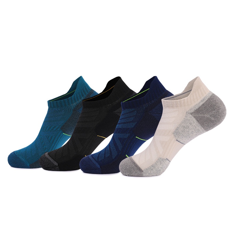 ActiveGo ActiveGo Men's And Women's Outdoor Sports Thickened Towel Bottom Short Tube Moisture-Wicking Hiking Merino Wool Running Socks_voghion.com
