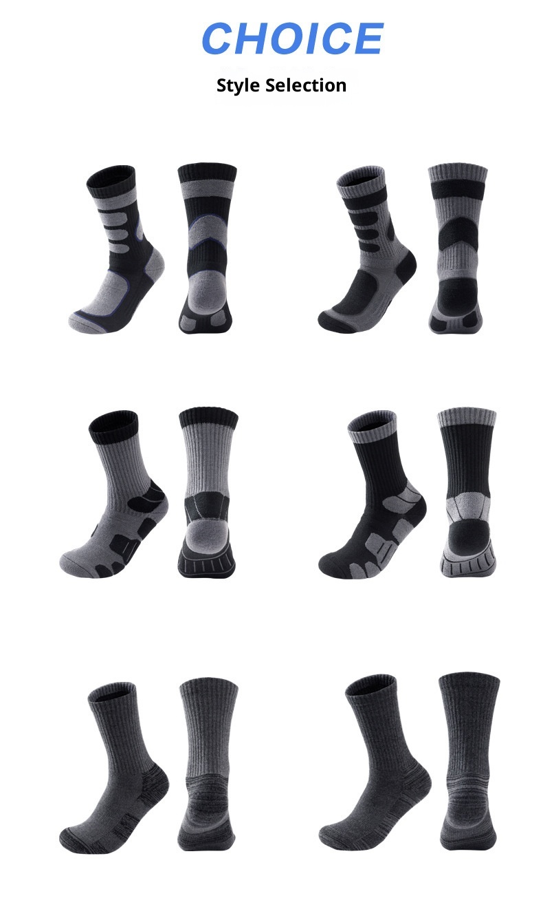 ActiveGo ActiveGo Honghao COOLMAX Cool Outdoor Sports Breathable Thickened Hiking Dry And Comfortable Trail Running Socks_voghion.com