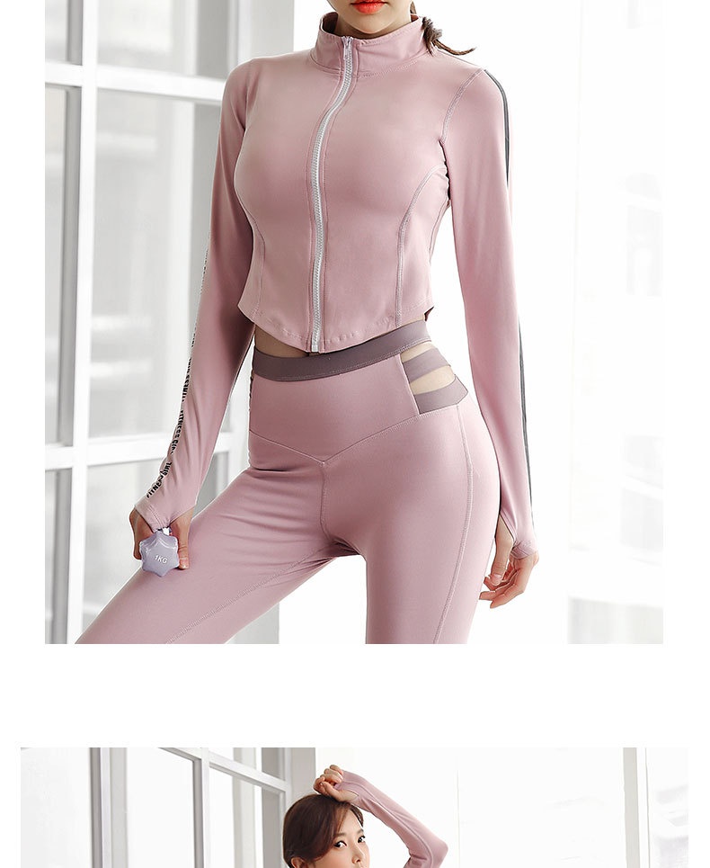 Giacca sportiva ActiveGo autunno inverno in saldo per donna, abbigliamento casual elasticizzato per il fitness, corsa, allenamento e yoga_voghion.com