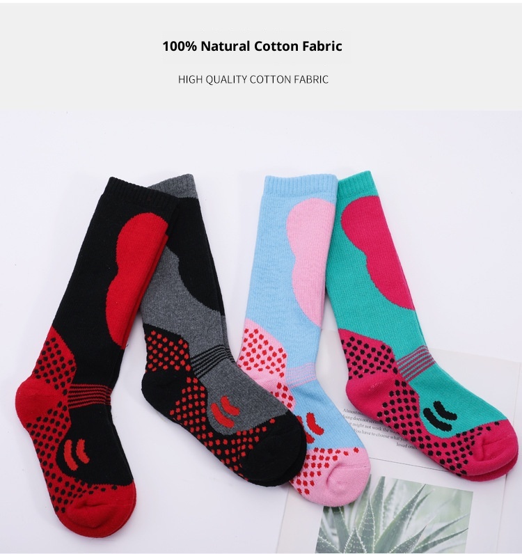 ActiveGo ActiveGo Calzini da sci per bambini, spessi, caldi e assorbenti, per sport all'aria aperta, da trekking, produttore all'ingrosso_voghion.com