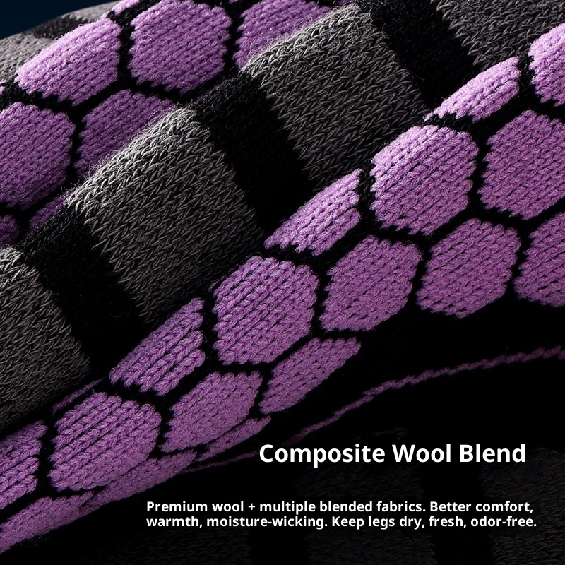 ActiveGo ActiveGo Uomo Sci Invernale Caldo Ispessito Lungo Donna Professionale Ciclismo Alpinismo Corsa Escursionismo Compressione Metà Polpaccio_voghion.com